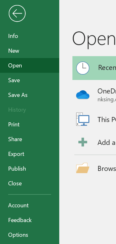 File Menu